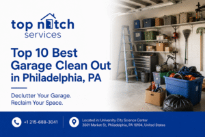Garage cleaning, Philadelphia