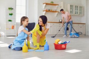 Cleaning Hacks for Busy Families