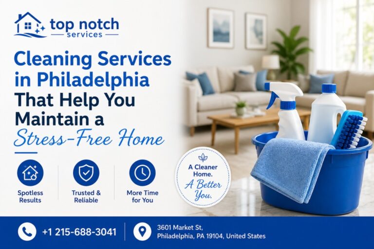Cleaning Services in Philadelphia That Help You Maintain a Stress-Free Home