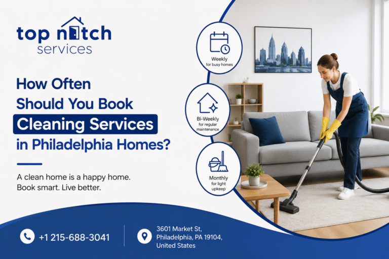 How Often Should You Book Cleaning Services in Philadelphia Homes?