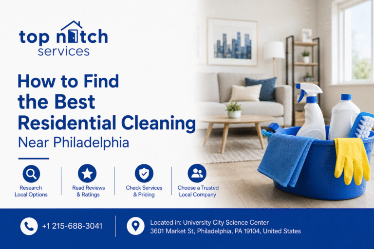 How to Find the Best Residential Cleaning Near Philadelphia