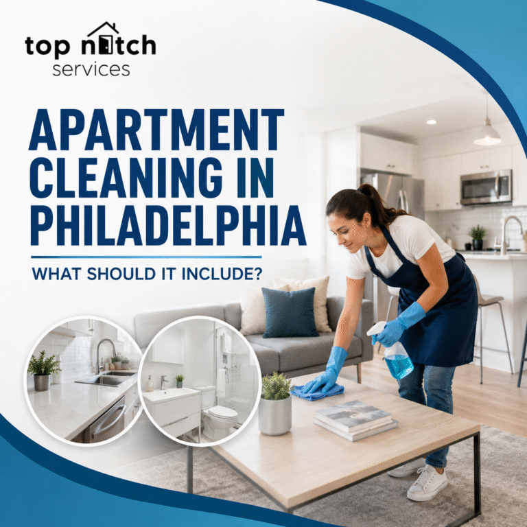 Apartment Cleaning in Philadelphia: What Should It Include?